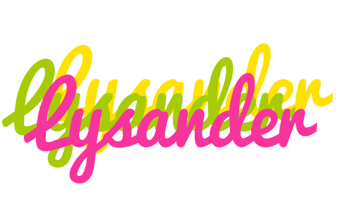 Lysander sweets logo