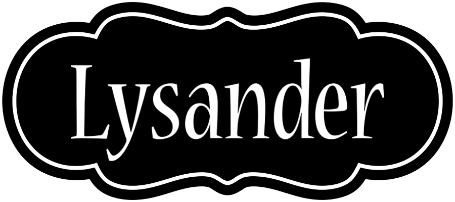 Lysander welcome logo