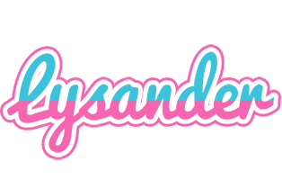 Lysander woman logo