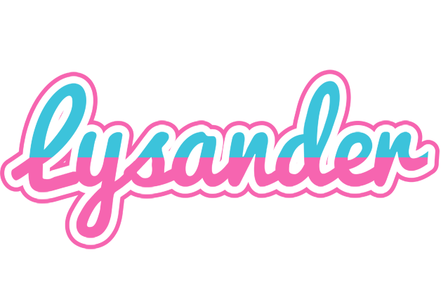 Lysander woman logo