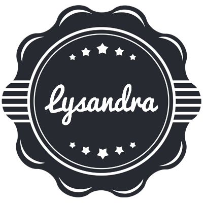 Lysandra badge logo