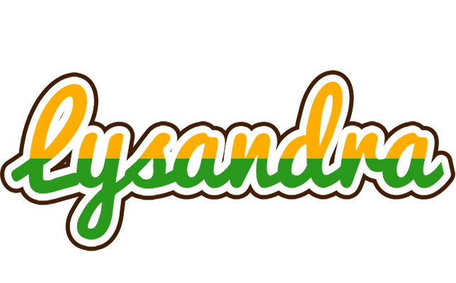 Lysandra banana logo