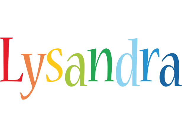 Lysandra birthday logo
