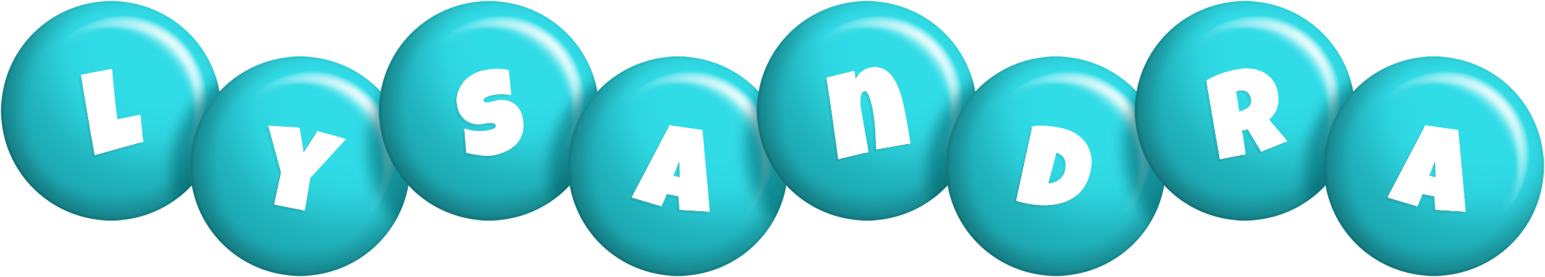 Lysandra candy-azur logo