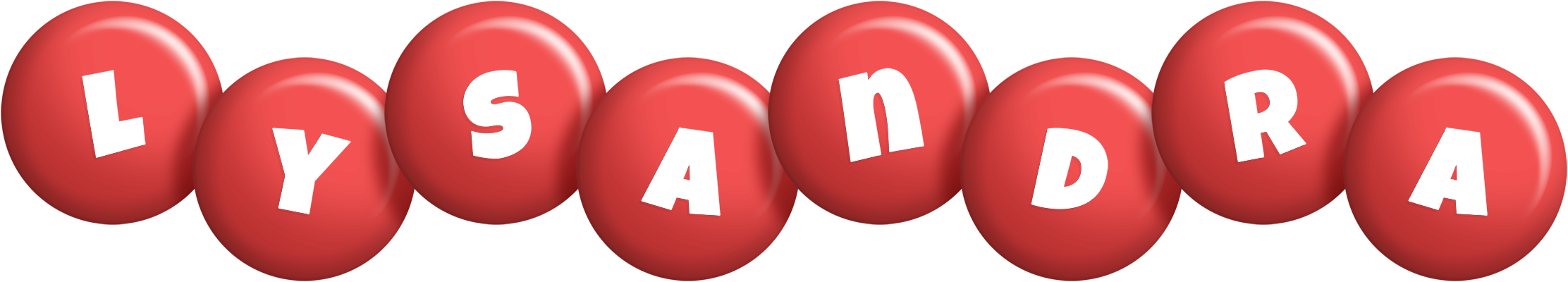 Lysandra candy-red logo
