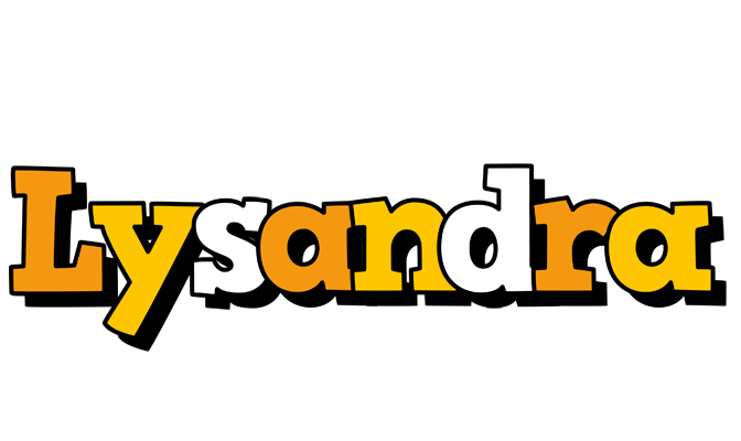 Lysandra cartoon logo