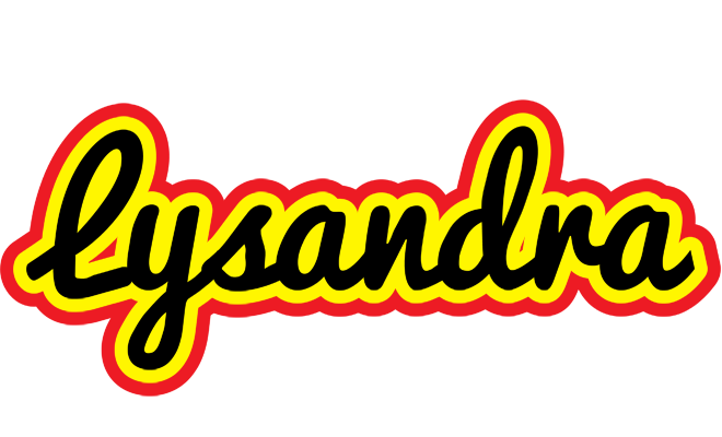 Lysandra flaming logo