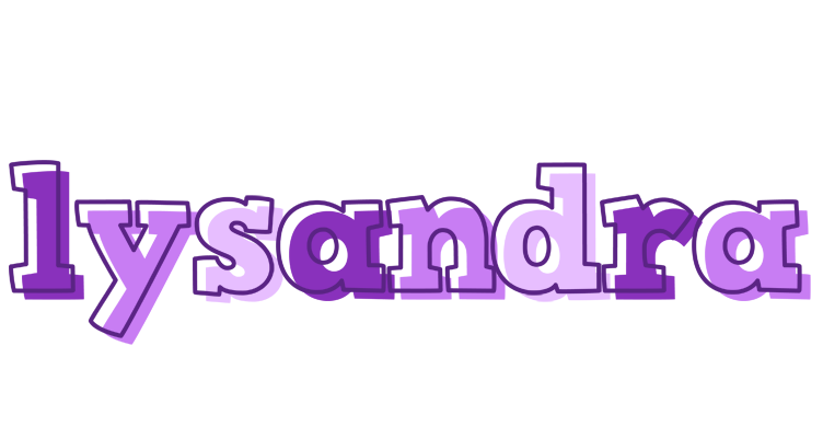 Lysandra sensual logo