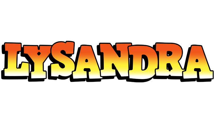 Lysandra sunset logo