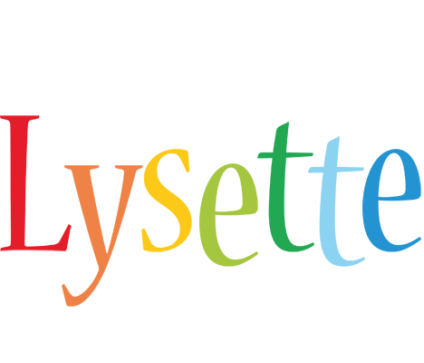 Lysette birthday logo