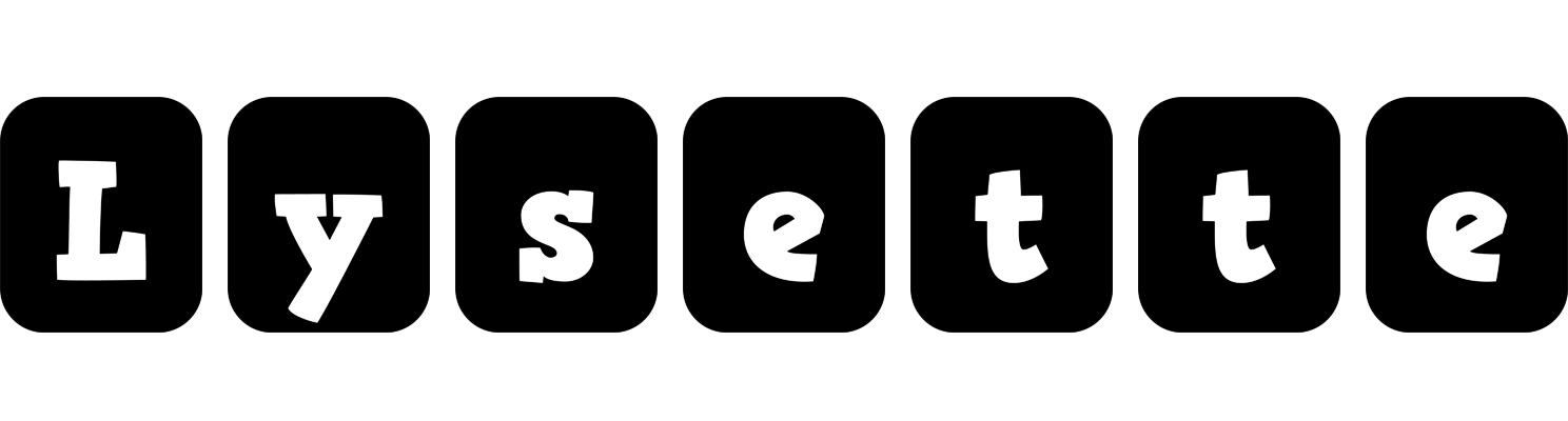 Lysette box logo