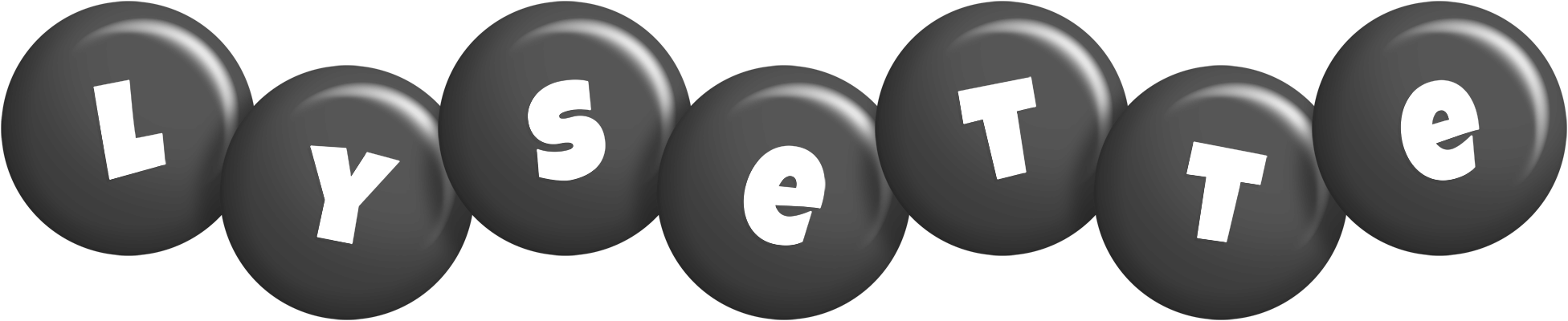 Lysette candy-black logo