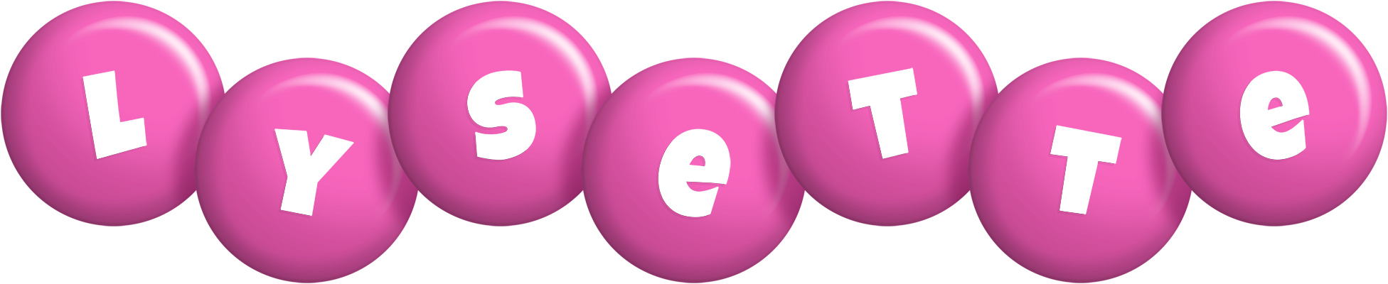Lysette candy-pink logo