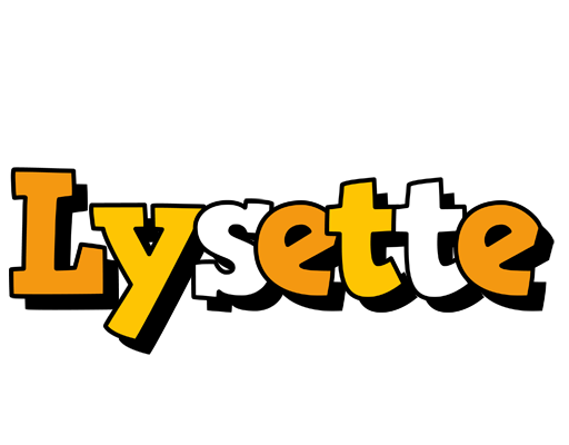 Lysette cartoon logo
