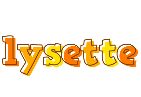 Lysette desert logo