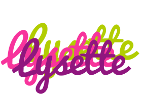 Lysette flowers logo