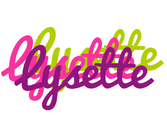 Lysette flowers logo