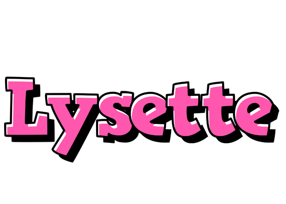Lysette girlish logo