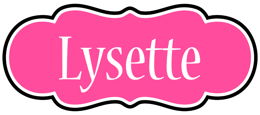Lysette invitation logo