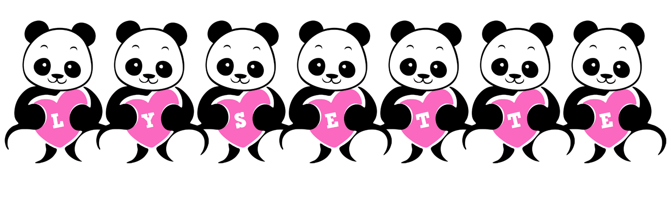 Lysette love-panda logo