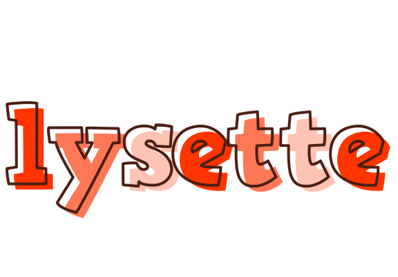 Lysette paint logo