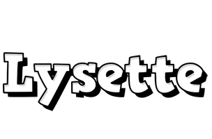 Lysette snowing logo