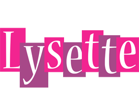 Lysette whine logo