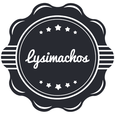 Lysimachos badge logo