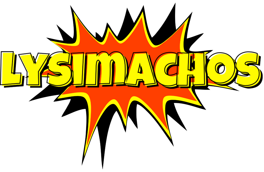 Lysimachos bazinga logo