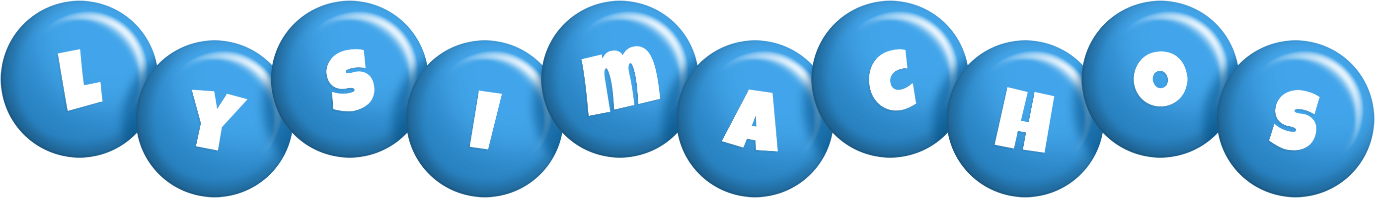 Lysimachos candy-blue logo
