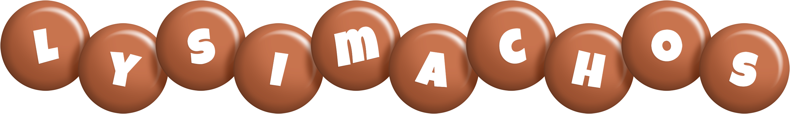 Lysimachos candy-brown logo