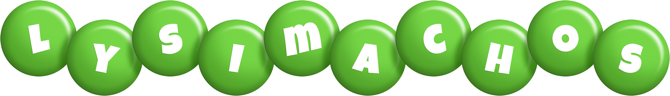 Lysimachos candy-green logo