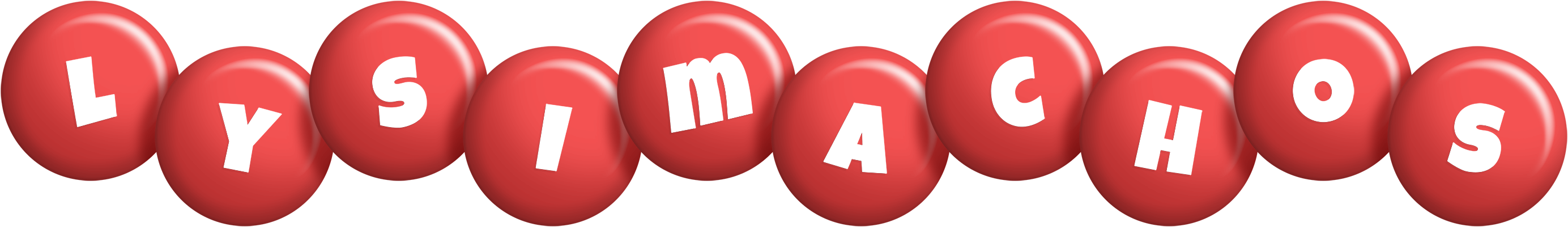 Lysimachos candy-red logo