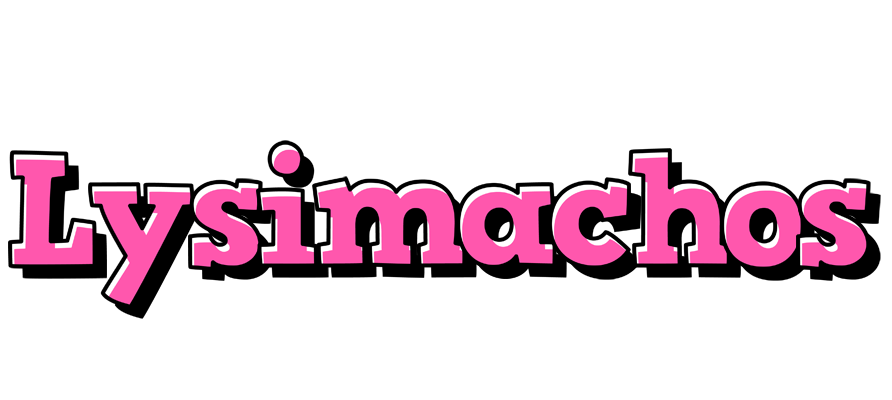 Lysimachos girlish logo
