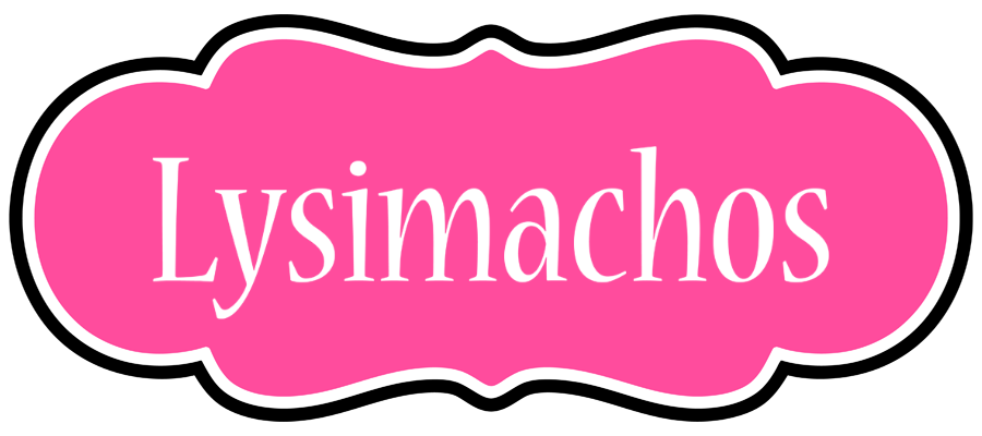 Lysimachos invitation logo
