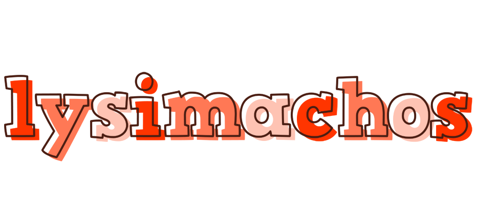 Lysimachos paint logo