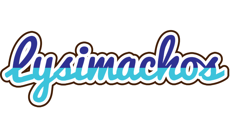 Lysimachos raining logo