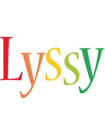 Lyssy birthday logo