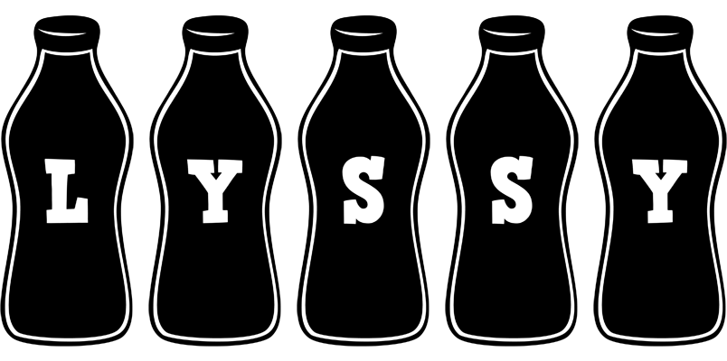Lyssy bottle logo