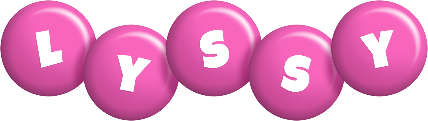 Lyssy candy-pink logo