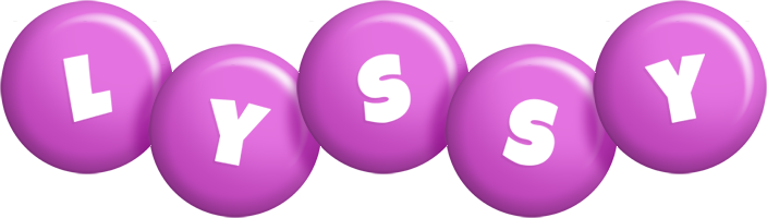 Lyssy candy-purple logo