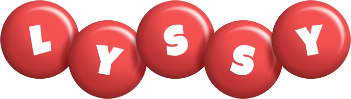 Lyssy candy-red logo