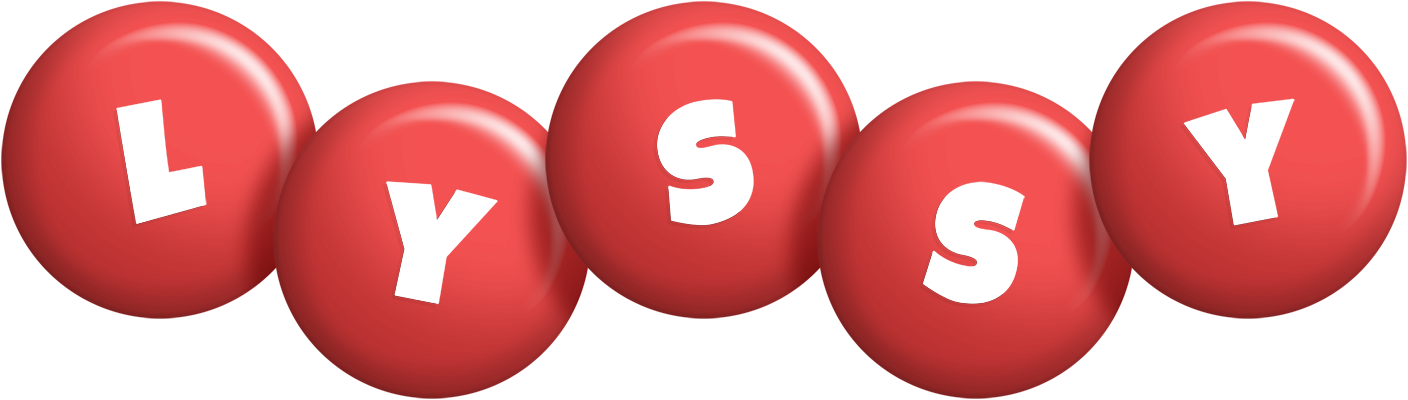 Lyssy candy-red logo