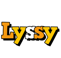 Lyssy cartoon logo