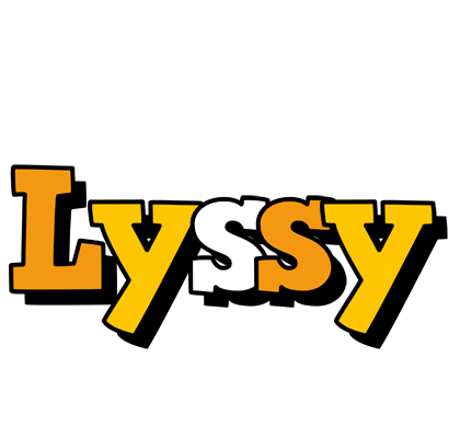 Lyssy cartoon logo