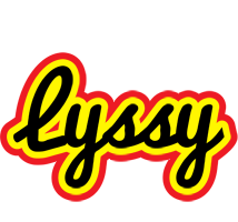 Lyssy flaming logo