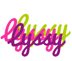 Lyssy flowers logo