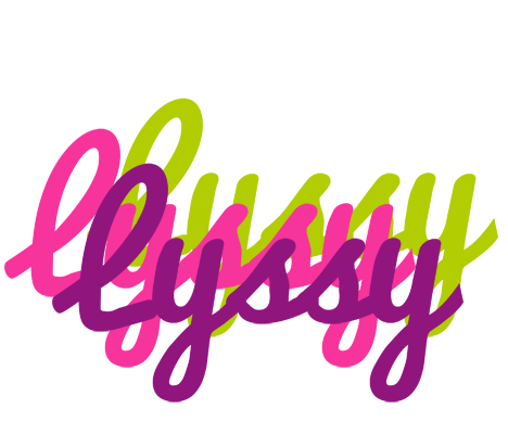 Lyssy flowers logo
