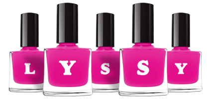 Lyssy nails logo