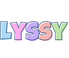 Lyssy pastel logo